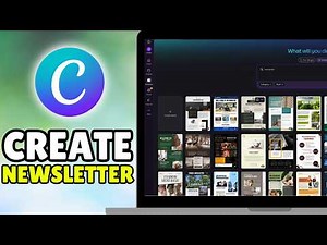 How To Create A Newsletter In Canva (2026) - Canva Newsletter Tutorial