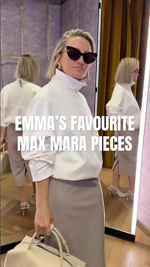 Emma’s Favourite Pieces At Max Mara | SheerLuxe