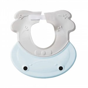 [Hot Item] Baby Hair Washing Hat Silicone Baby Shower Cap Adjustable Bathing Hat