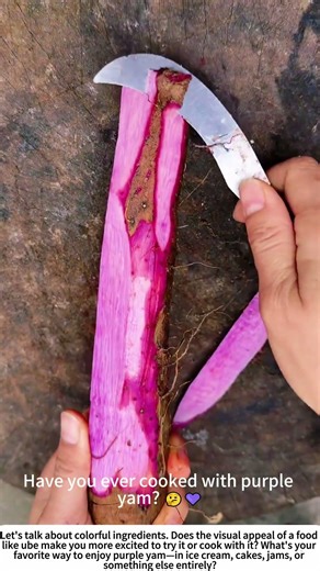 Revealing the Purple: Prepping Fresh Ube (Purple Yam) 🍠