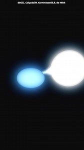 These stars might merge and create a red nova. Follow Cosmoknowledge #space #science #cosmoknowledge #astronomy #Physics #cosmos #universe #astrophysics #star | Cosmoknowledge