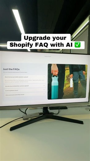Upgrade your Shopify FAQ with AI