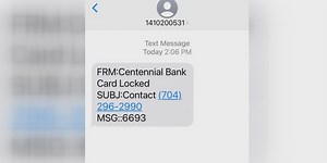Centennial Bank warns of phishing scam, tells customers to delete messages