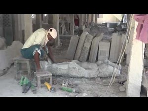 Stone work at Myladi