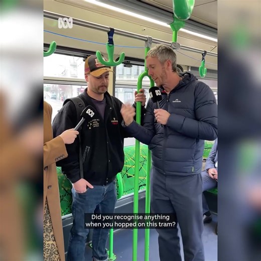 Breakfast presenters Sharnelle Vella and Bob Murphy are on "their tram". Will passengers recognise them? Tune in to Breakfast with Sharnelle and Bob on 774 ABC Radio Melbourne or on the ABC listen app. | ABC Melbourne