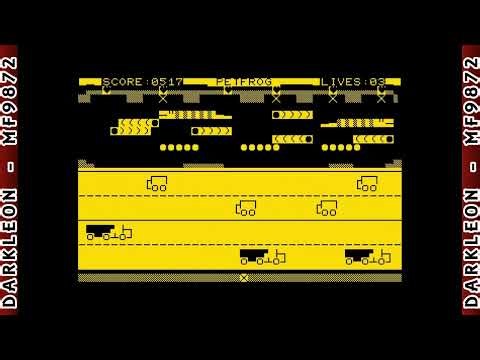 PETFrog - [ 2021 - Commodore PET - Gameplay ]