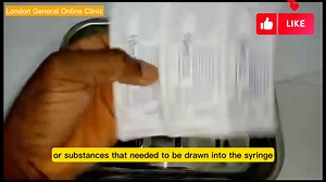 Continuation on how to properly open a syringe without getting it contaminated. #patientsafety #safetyfirst #injectables | London General Online Clinic | Facebook