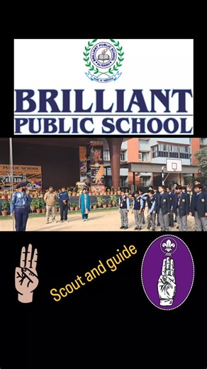 Brilliant Public School, Aligarh on Instagram: "On the second day, students were taught how to perform the Scout Salute #brilliantpublicschool #school #education #scoutandguide"