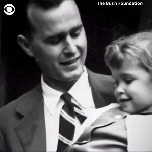 “We need her and yet we have her. We can’t touch her and yet we can feel her.” President George H.W. Bush wrote a heartbreaking letter to his mother about his daughter, Robin, who died from leukemia at age 3. https://cbsn.ws/2Qfbpz2 | CBS News