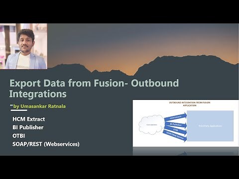 Oracle Fusion HCM- 47-01 :Overview of HCM Extracts | Submit HCM Extract to Web center content