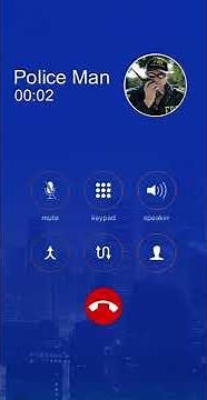 Fake police call for kids