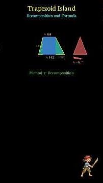Trapezoid Area - Examples | Mission Areas 🏴‍☠️ | easyMaths