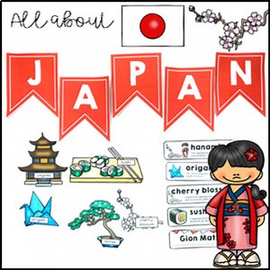 Japan Geography Maps Activities