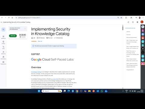 Implementing Security in Knowledge Catalog || Lab Solution || Google Cloud Arcade 2026