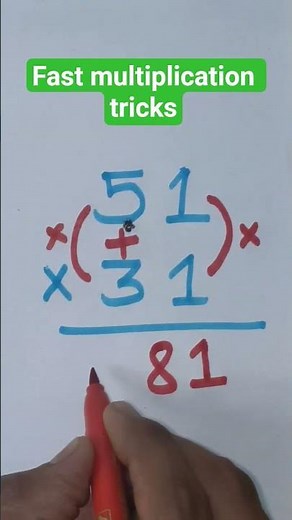 Fast multiplication tricks🥳🥳#maths #mathstricks #mathpuzzle #mathtricks #mathematics #reasoning