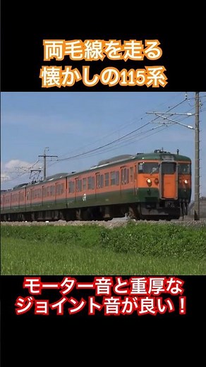両毛線を往く115系 #国鉄 #jr東日本 #両毛線 #115系