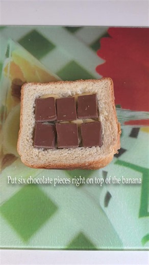 Sandwich of The Day - Chocolate & Banana #food #shorts #recipe #sandwich