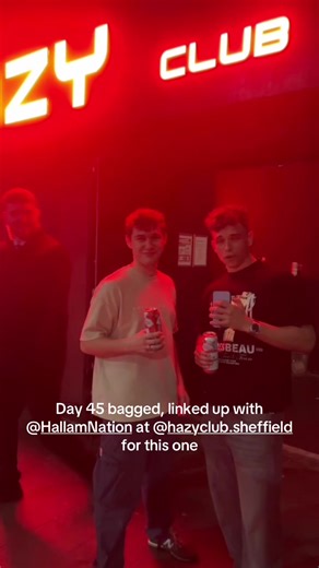 Chugging Pints at Fight Night in Sheffield