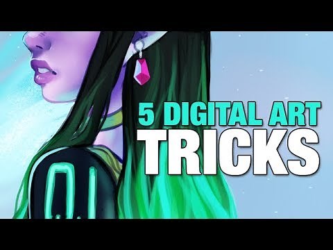 Sharing 5 of my most used features and tricks【 Digital Art Tips and Tricks 】