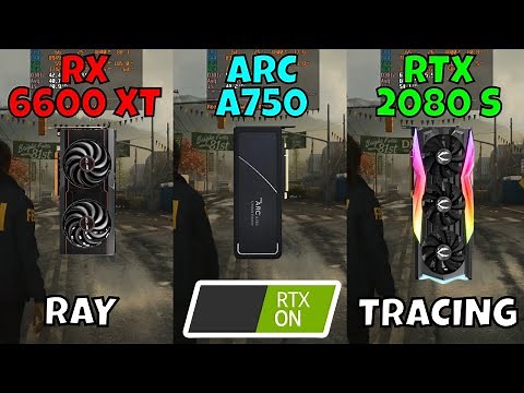 RX 6600 XT vs ARC A750 vs RTX 2080 Super (Benchmark in 9 Games at 1080p with Ray Tracing) 2024