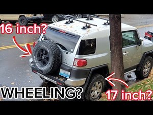 Wheely big wheels? 16 and 17 inch wheels compared.