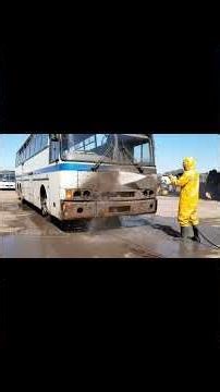 Buried Under Water for Years - Bus Comes Back to Life #asmr #restoration