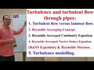 Fluid Mechanics (2) - Lecture (8) - Turbulence and Turbulent Flow Through Pipes