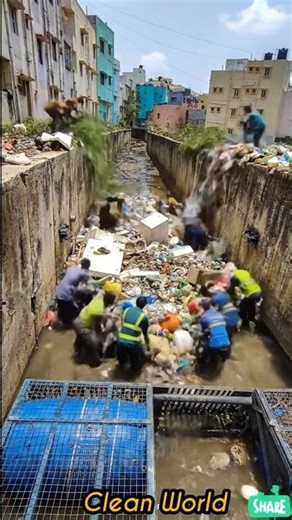 Transforming Dirty drain to cozy Dream Street #RoomMakeover #InteriorEditing #reels #ytshorts