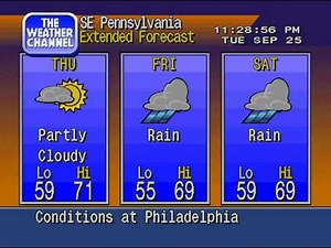 Weatherstar 4000 Emulator with new Dan Chandler Narration - 9/26/2012