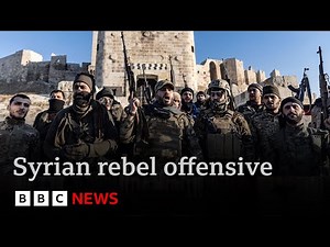Syrian rebels extend shock offensive after capturing Aleppo | BBC News