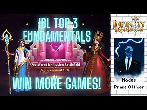 (Hades Guide) IBL Top 3 Fundamentals To Win - Infinity Kingdom