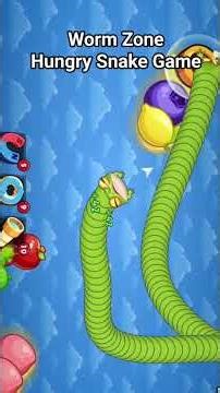 Worm Zone Hungry Snake Game #wormszone #snake #snakegame #satisfying #satisfyingvideo #gameplay