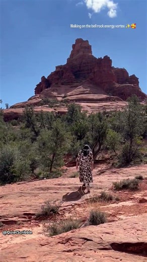People say Sedona’s Vortex changes your energy...agree 🥰#shorts ‪@QuietScribble‬ #BellRockVortex