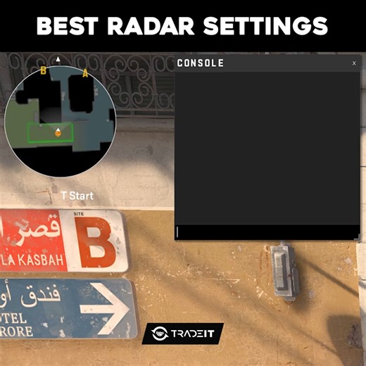 The best radar settings for CS2