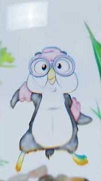 We would walk to the end of the earth for this little penguin 🐧HowNotToDraw DisneyChannel