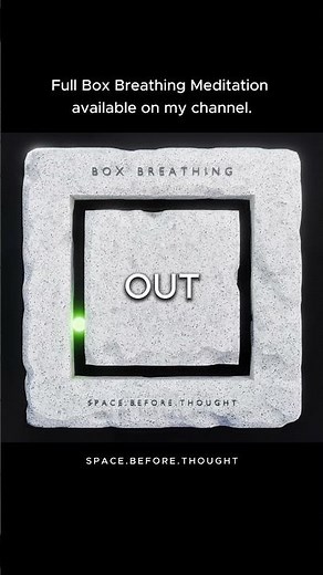 Learn BOX BREATHING to relieve stress!