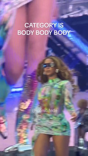 Beyoncé Body Bounce Reaction at Renaissance World Tour 2023 in London