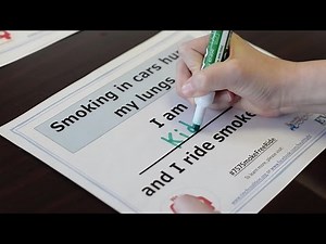 Campaign launches to reduce tobacco smoke exposure for children in cars