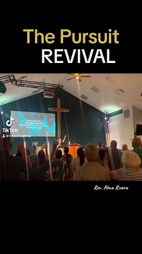 We had the Pursuit Revival in Living Water church Newfane, New York, Revival! People experienced a powerful move of God’s as never before. Through worship and God’s word ; hearts have been touched, lives changed, and healed #almarivera #ThePursuit #revival #holyspirit | Alma Rivera