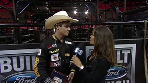 Winning a world title doesn't begin by riding every bull at the world finals. it starts by riding every bull every week. And that's exactly Jess lockwood's game plan. | PBR