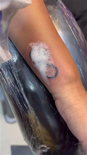 Side wrist tattoo for girls 😉 #shorts #tattoo #trending