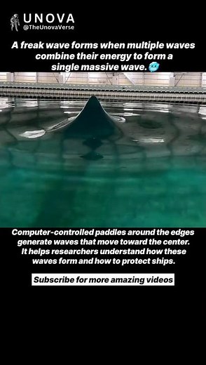 Scientists Create Monster Waves on Purpose 😳🌊
