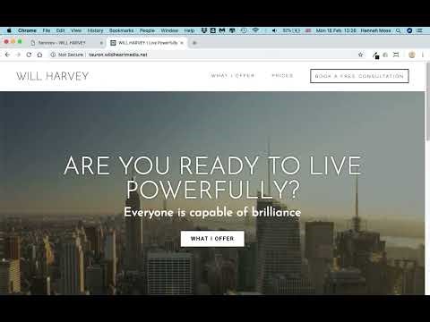 Coaching Website Case Study | Website Restructure & Navigation Improvements
