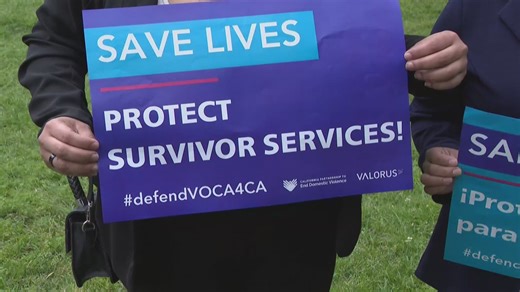 Survivors rally at California Capitol for more victim services funding