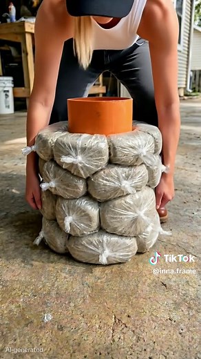 Same idea… but I wanted to push it further. Using simple materials again, but this time creating something bigger and more structured. • Cement mix • Reused materials • A little patience DIY doesn’t have to be perfect to look beautiful. This completely changed the space 🌿 Save this for later and try your own version ✨ #diy #homedecor #cozyhome #gardening