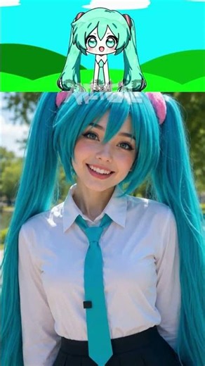 Incredibox Sprunki OC - Gugu Gaga Penguin and Hatsune Miku As Humans In Real Life! Part 1