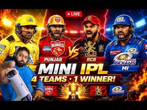 [PS5] Mini IPL Tournament 🔥 6 Teams Clash LIVE| CRICKET 26 #live #shorts