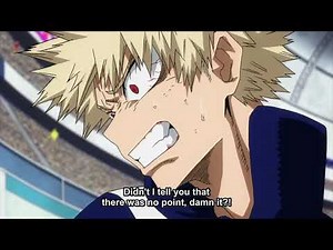 katsuki faints