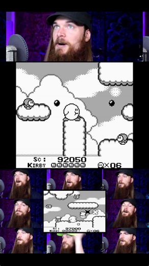 Kirby 🎵 Bubbly clouds #kirby #acapella #gamemusic #vgm #retrogaming #8bit #gaming #gameboy