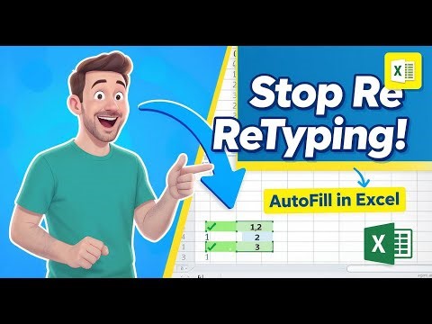 Autofill in Excel Explained | Fill Series, Dates, Numbers & Smart Copying